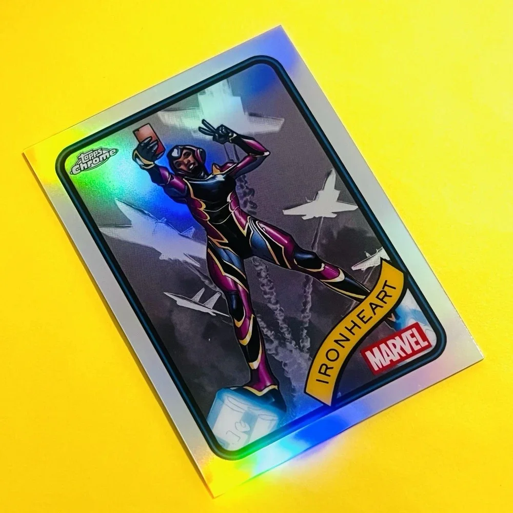 2025‎ Topps Chrome Marvel Ironheart #71 Refractor